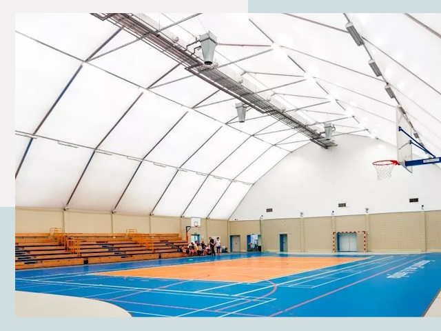 Строительство спортивных залов в Острогожске