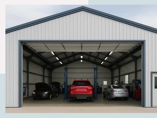 Ангары из сэндвич панелей от 626 руб. в Острогожск