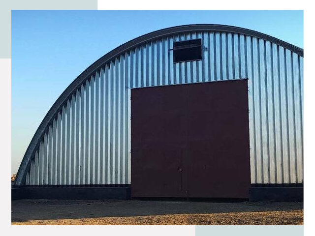 Бескаркасные ангары в Острогожске