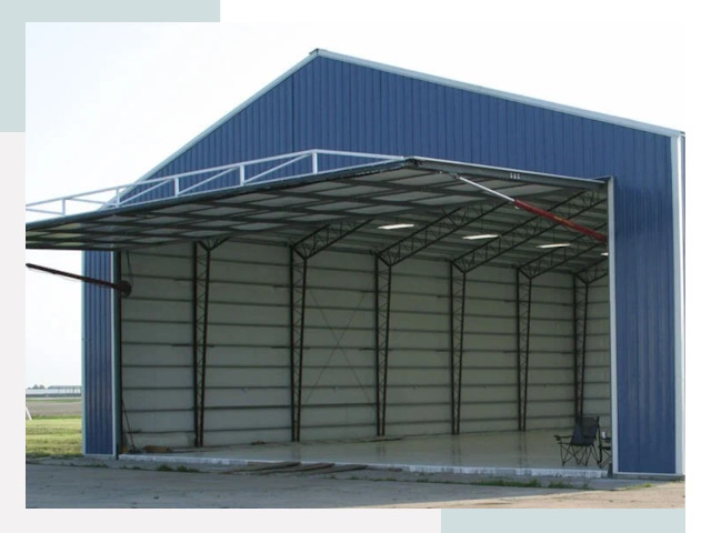 Прямо стенные ангары в Острогожске