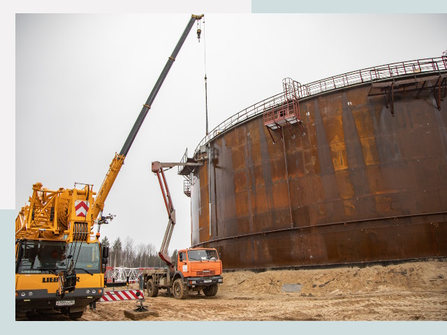 Монтаж резервуаров в Острогожске от 626 руб. за м³