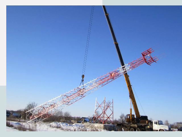 Строительство башен связи в Острогожске от 626 руб.