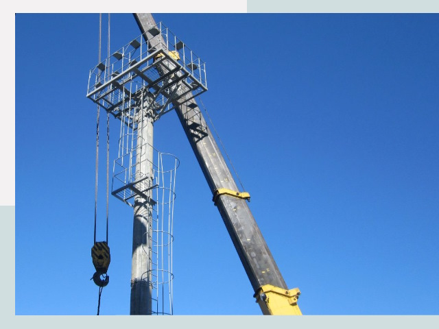 Монтаж осветительных мачт в Острогожск от 626 руб.