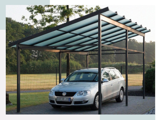 Навесы для автомобилей в Острогожске