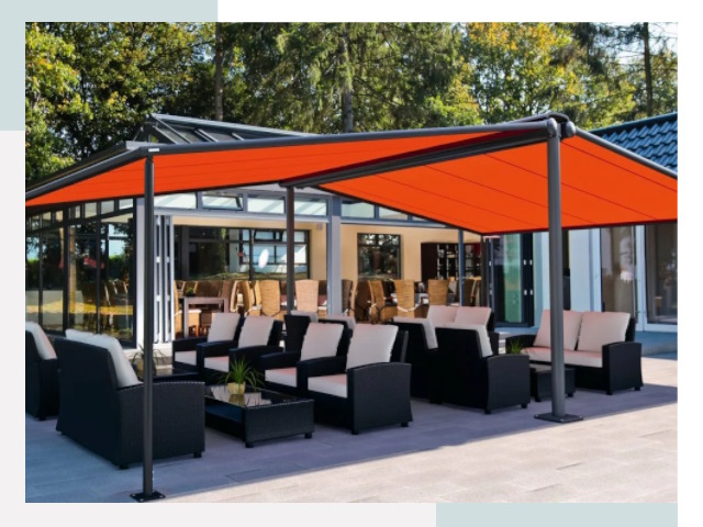 Навесы для кафе и ресторанов в Острогожске