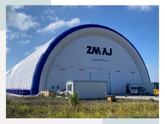 Брендирование ангаров в Острогожске