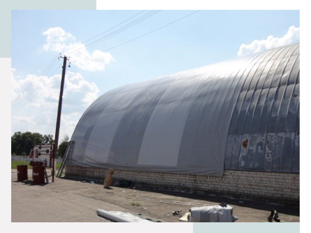 Ремонт ангаров в Острогожске