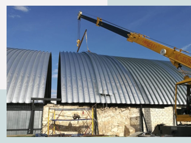 Реконструкция ангаров в Острогожске от 626 руб.