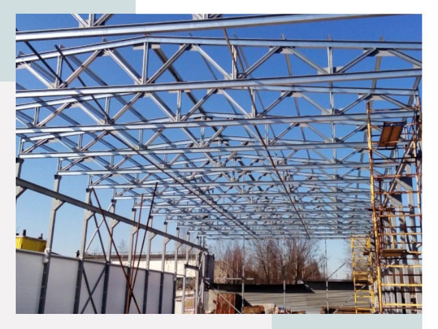 Металлокаркасы для складов в Острогожске